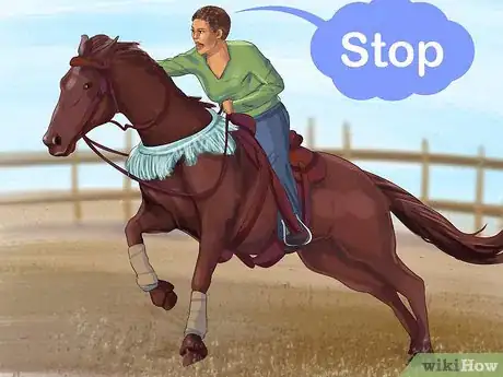 Image titled Halt a Horse Step 7