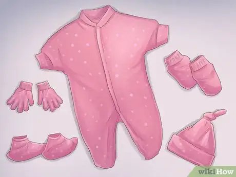 Image titled Dress a Baby Step 1
