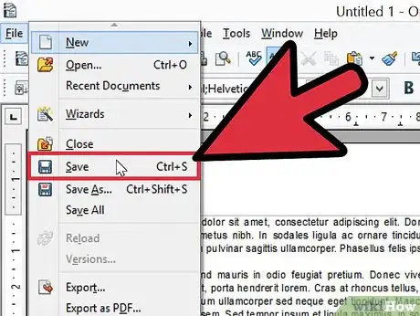 Image titled Create a PDF File with OpenOffice Step 3