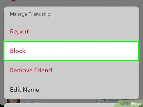 Image titled Block Someone on Snapchat Step 5