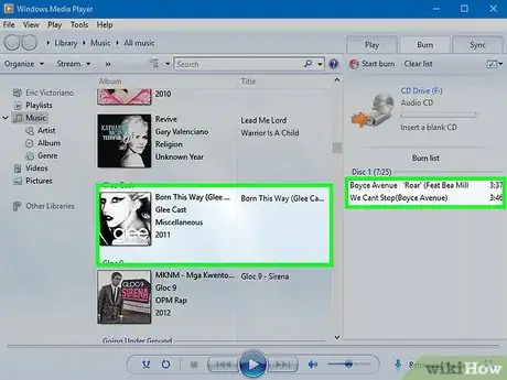 Image titled Burn Songs on to a CD Step 22