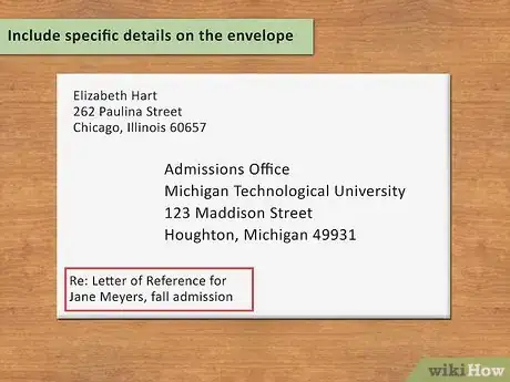 Image titled Address College Recommendation Envelopes Step 4