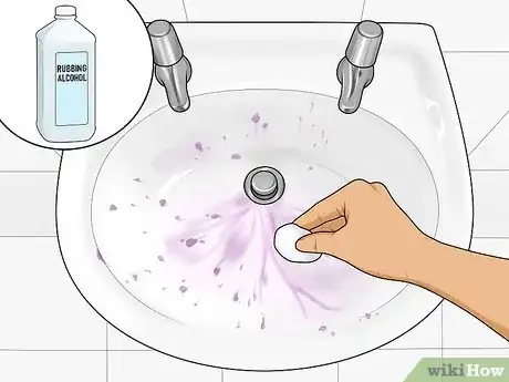 Image titled Get Hair Dye Off Sink Step 2