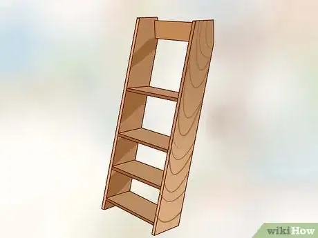 Image titled Get Up to the Top Bunk of a Bunk Bed Step 3