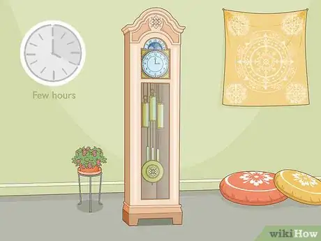 Image titled Set a Grandfather Clock Step 9