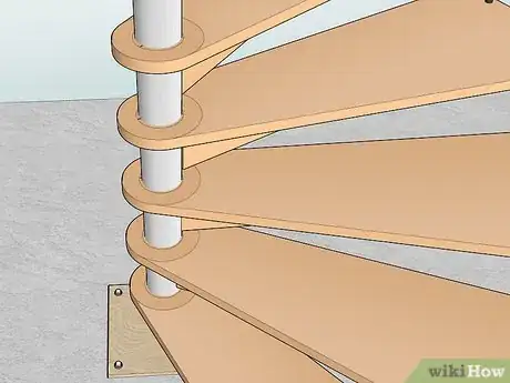Image titled Build Spiral Stairs Step 13