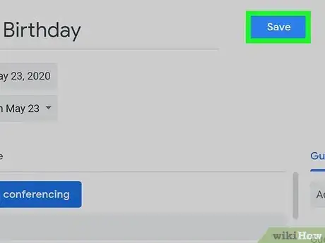 Image titled Add Birthdays to Google Calendar Step 13