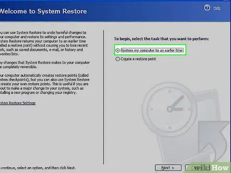 Image titled Use System Restore in Windows XP Step 6