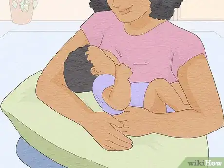 Image titled Use a Breast Feeding Pillow Step 10