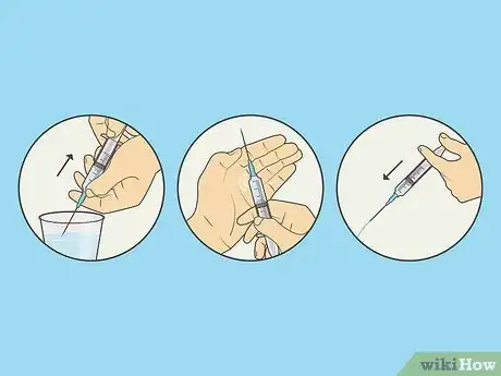 Image titled Clean a Syringe Step 1