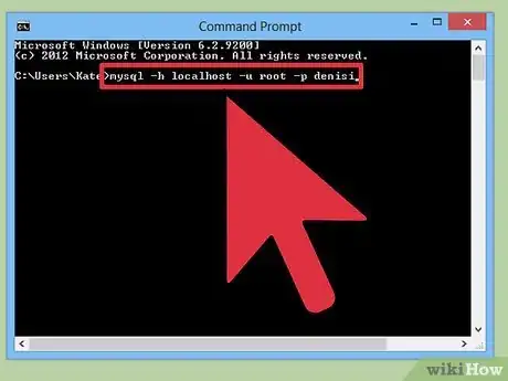 Image titled Send Sql Queries to Mysql from the Command Line Step 2