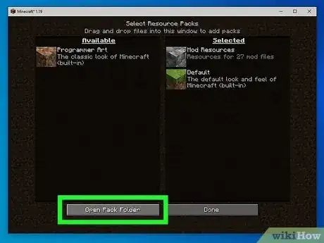 Image titled Install Minecraft Resource Packs Step 7