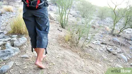 Image titled Start Barefoot Hiking Step 8