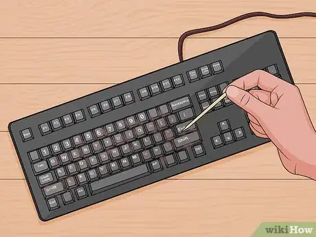 Image titled Clean a Sticky Keyboard Step 8