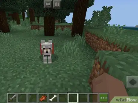 Image titled Get a Dog in Minecraft Step 5