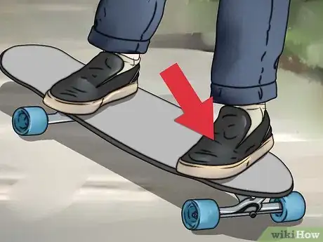 Image titled Stop on a Longboard Step 2