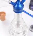 Smoke Shisha from a Hookah Pipe