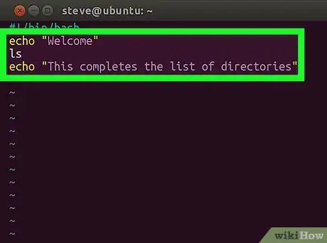 Image titled Write a Shell Script Using Bash Shell in Ubuntu Step 5
