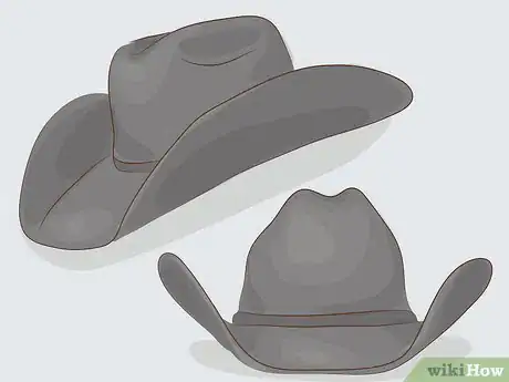 Image titled Shape a Cowboy Hat Step 2