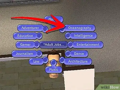 Image titled Reach the Top of Your Job Career in Sims 2 Step 1Bullet25