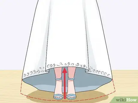 Image titled Walk in a Wedding Dress Step 6