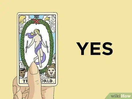 Image titled The World Tarot Card Meaning Step 1