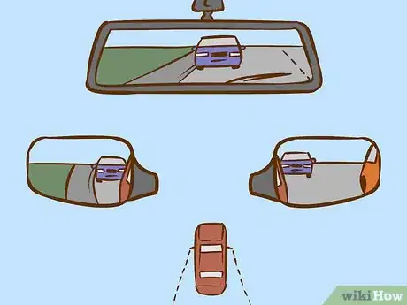 Image titled Set Rear‐View Mirrors to Eliminate Blind Spots Step 4