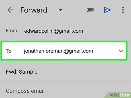Image titled Forward an Email Step 4