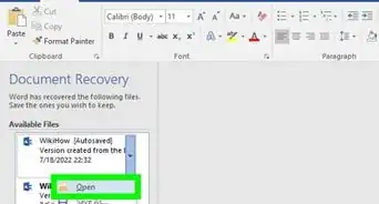 Set up Autosave on Microsoft Word 2007