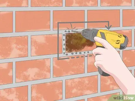Image titled Replace a Damaged Brick Step 1