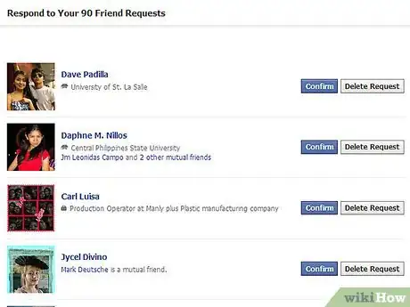 Image titled Handle Awkward Friend Requests on Facebook Step 4
