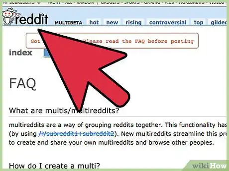 Image titled Create a Multireddit in Reddit Step 1