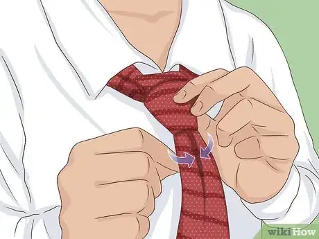 Image titled Tie a Dimple Step 8