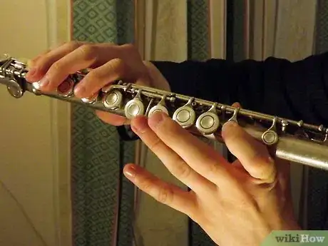 Image titled Hit the Lower Notes on a Flute Step 2