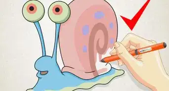 Draw Gary the Snail from SpongeBob SquarePants