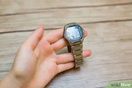 Image titled Size a Casio Metal Wristband Step 1