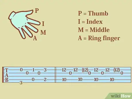 Image titled Finger Pick Step 10