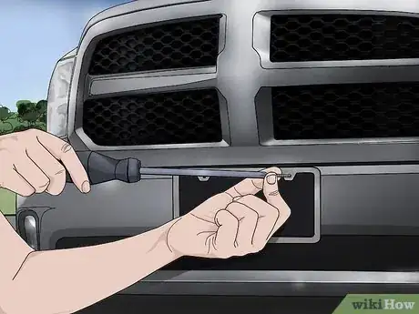 Image titled Install a Front License Plate Step 19