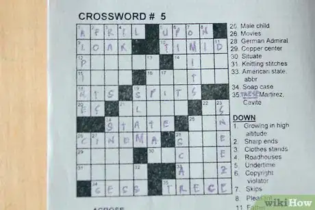Image titled Finish a Crossword Puzzle Step 5