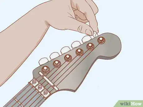 Image titled Restring a Floating Bridge (Floyd Rose) Step 16