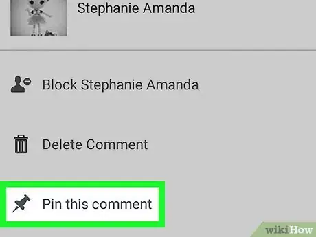 Image titled Pin Comments on Facebook Live on Android Step 5