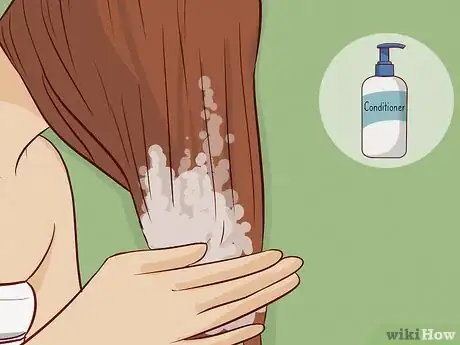 Image titled Care for Frizzy Hair Step 1