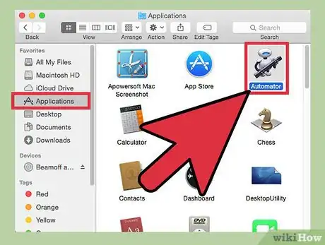 Image titled Batch Rename Files in Mac OS X Using Automator Step 1
