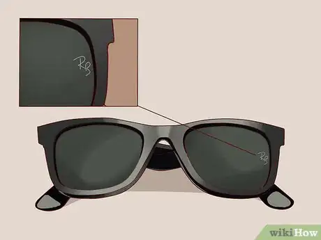 Image titled Tell if Ray Ban Sunglasses Are Fake Step 6
