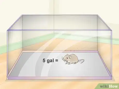 Image titled Make an Aquarium Into a Gerbil Cage Step 1