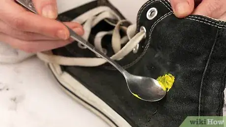 Image titled Get Paint Off Canvas Shoes Step 1