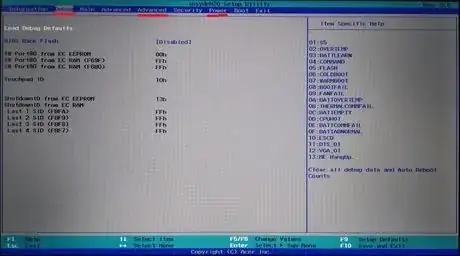 Image titled Acer Nitro 5 BIOS Advanced Debug option