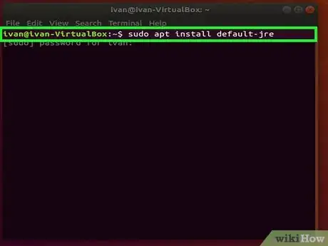 Image titled Install Oracle Java JRE on Ubuntu Linux Step 2