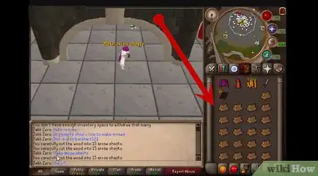 Image titled Make an Arrow in RuneScape Step 2
