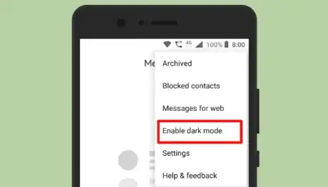 Image titled Enable Dark Mode on Android Messages.png